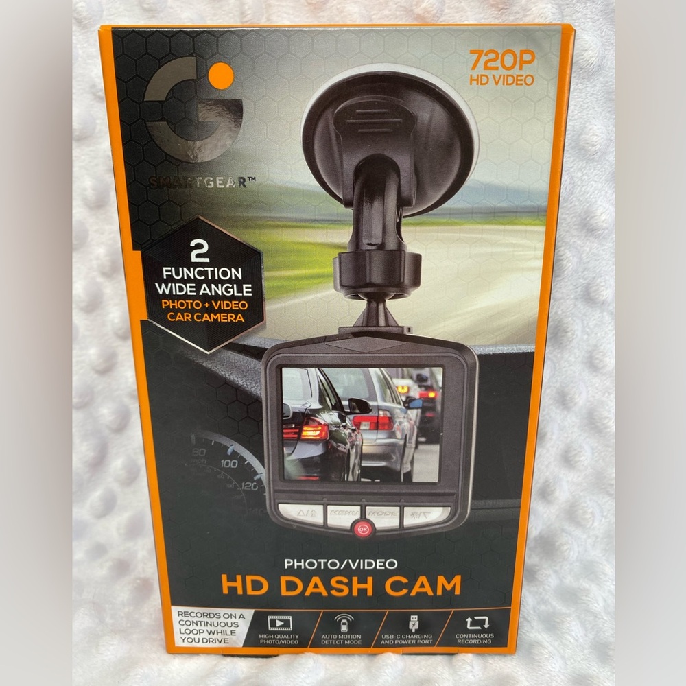 Smartgear Photo & Video 2 Function Wide Angle HD Dash Cam